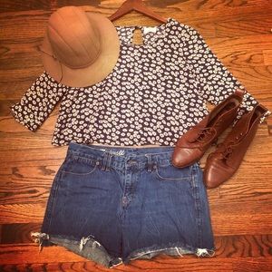 Pins & Needles Crop Top (Anthropologie)